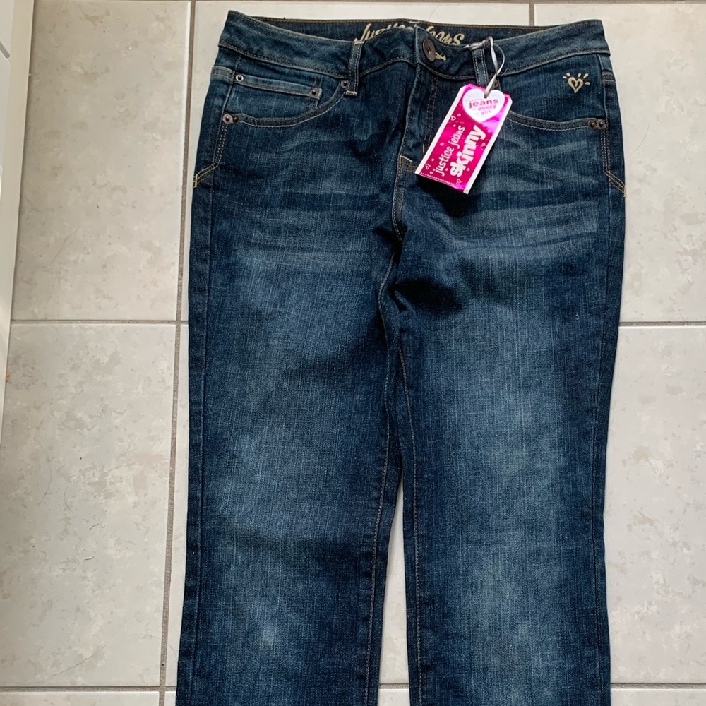 JUSTICE SKINNY JEANS
